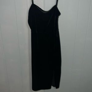 express black velvet dress